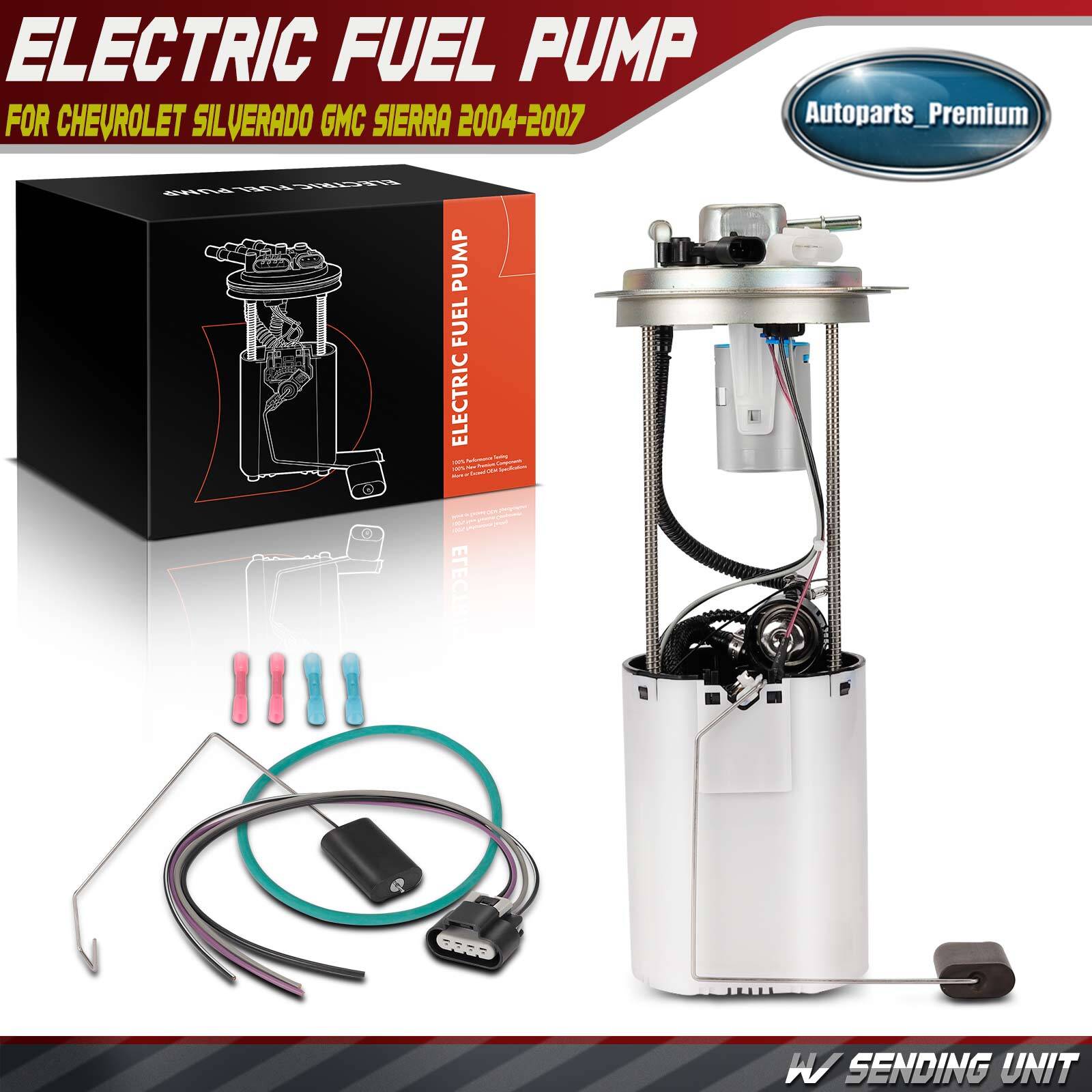 Fuel Pump Module Assembly for Chevy Silverado GMC Sierra 1500 2500 with Sensor