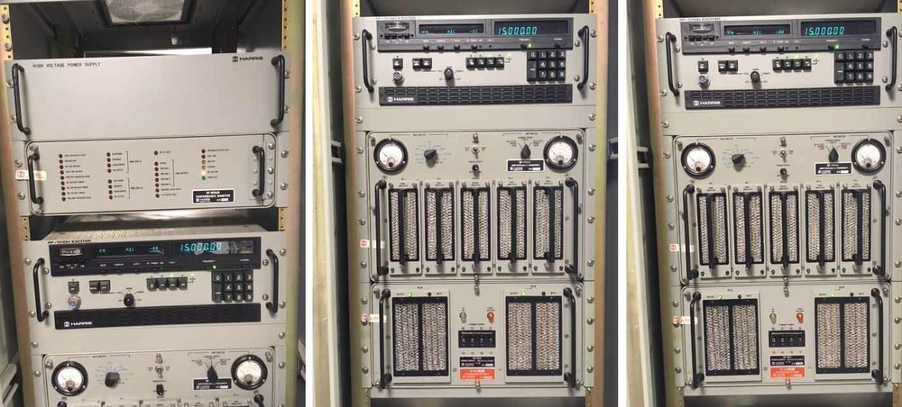 COMPLETE MINT CONDITION HARRIS RF1130AH 1kW SOLID STATE RF RADIO TRANSMITTER!