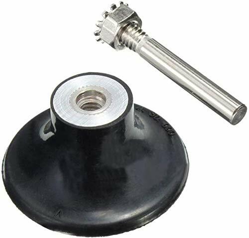 2 Pack 2 inch Sanding Disc Holder Roll Lock Rotary Pad Holder Mandrel 1/4" Shank
