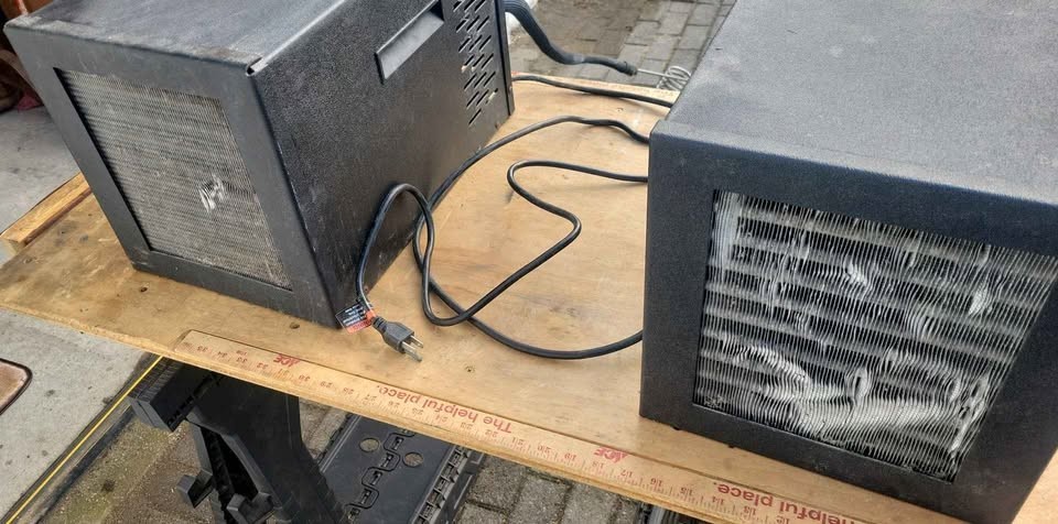 Aqua Logic Cyclone Drop-In Coil Water Chiller two working