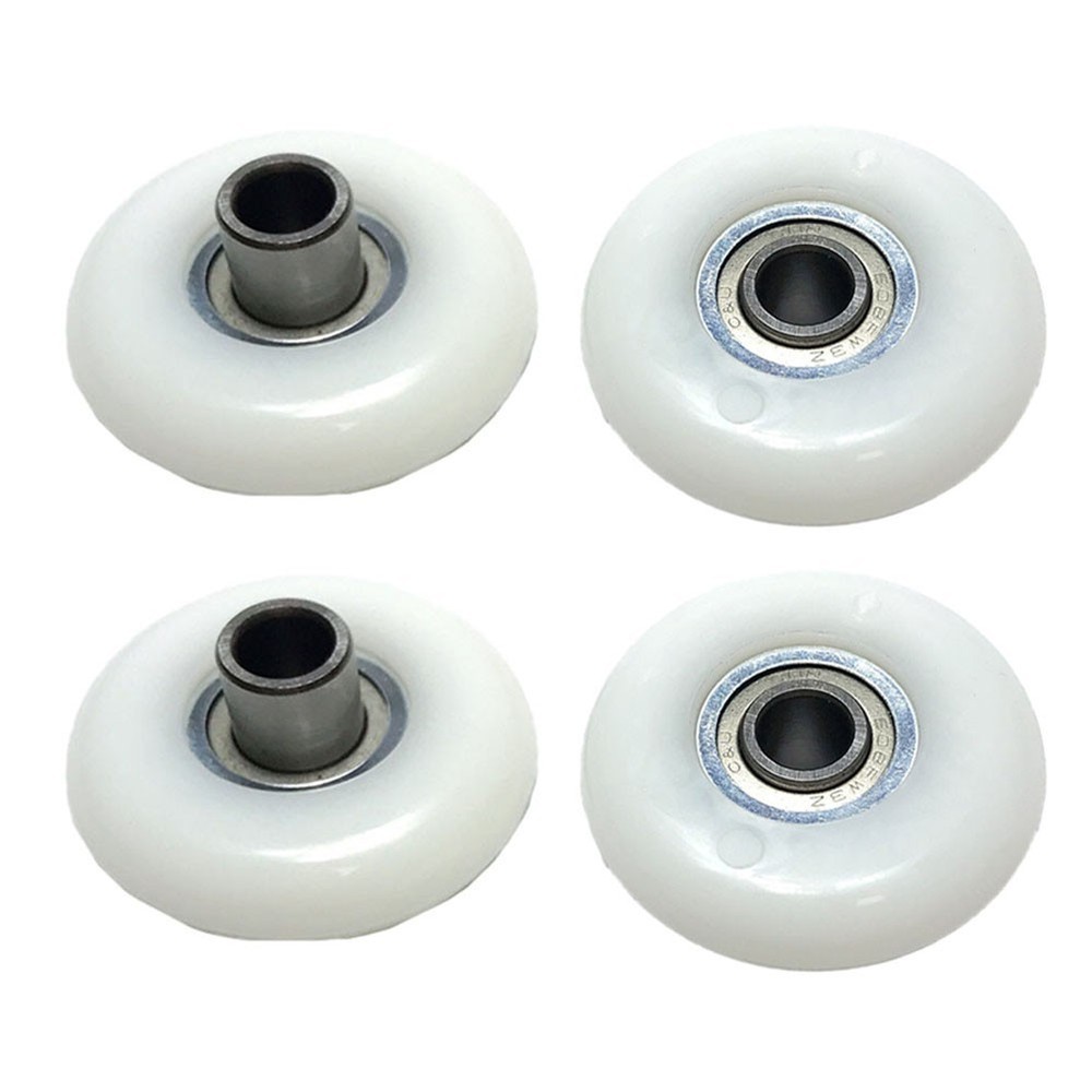 Rowing Machine Replacement Wheels 4 Pack Compatible with Exercise Bikes