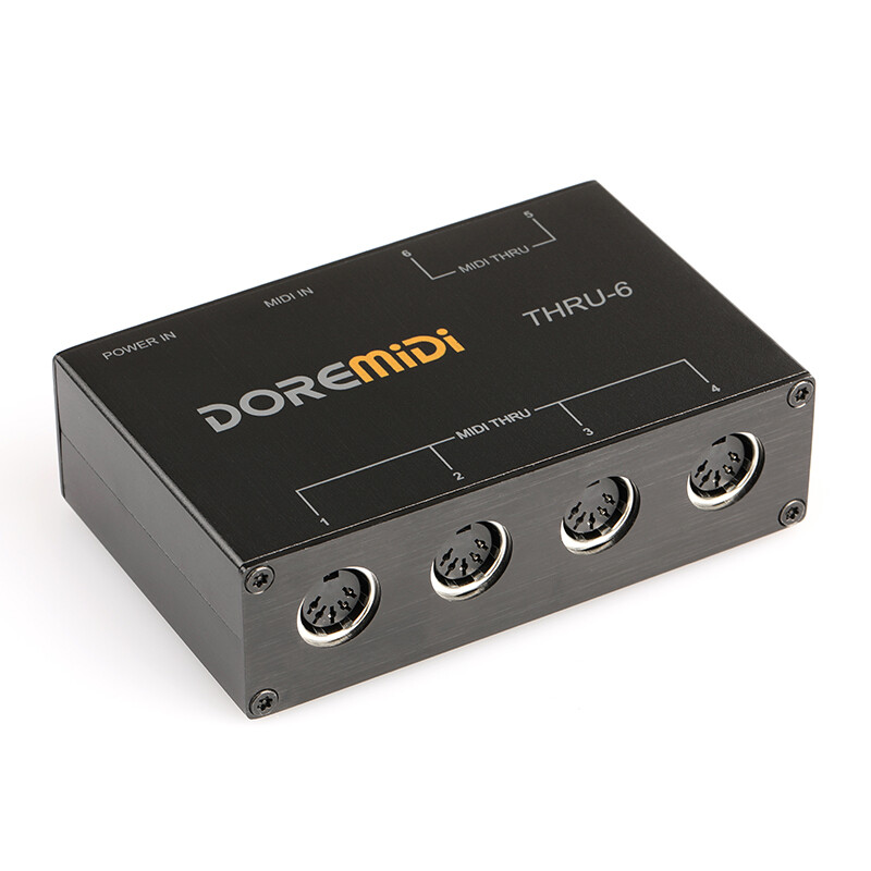 DOREMiDi MIDI THRU 6 Thru Box Controller