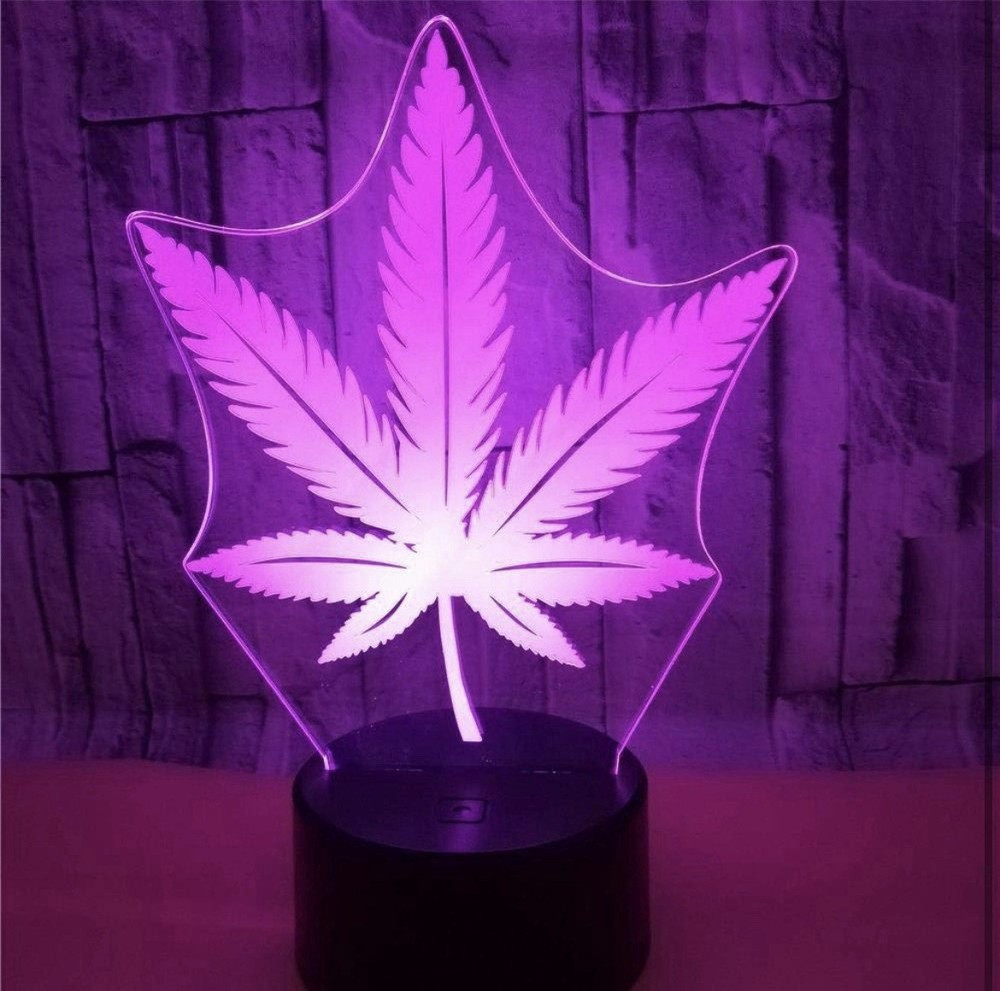 420 Leaf 3D LED Table Lamp/Night Light
