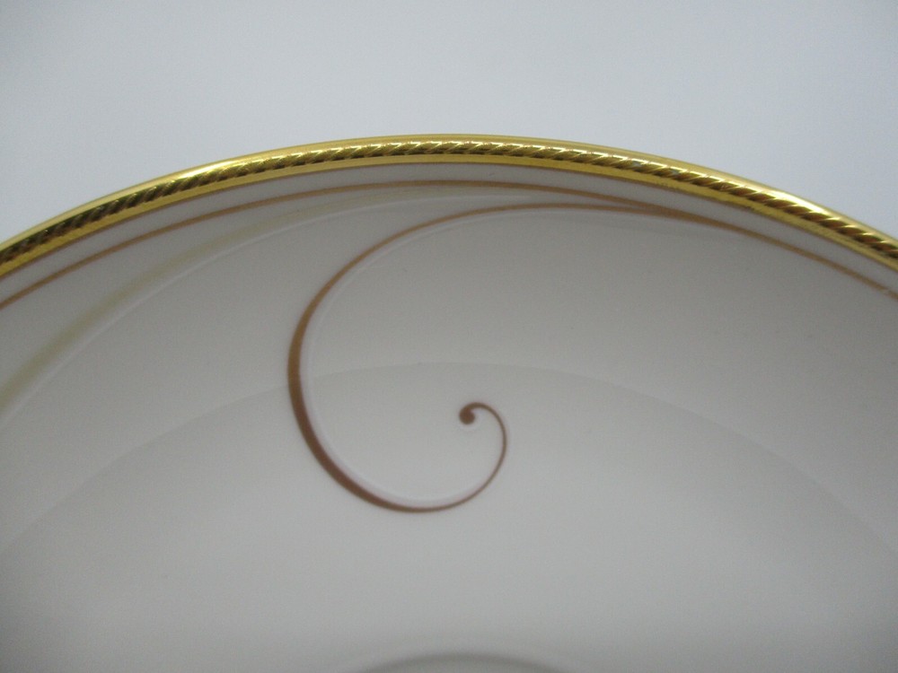 NORITAKE GOLDEN WAVE CUP & SAUCER - 3" 0307F