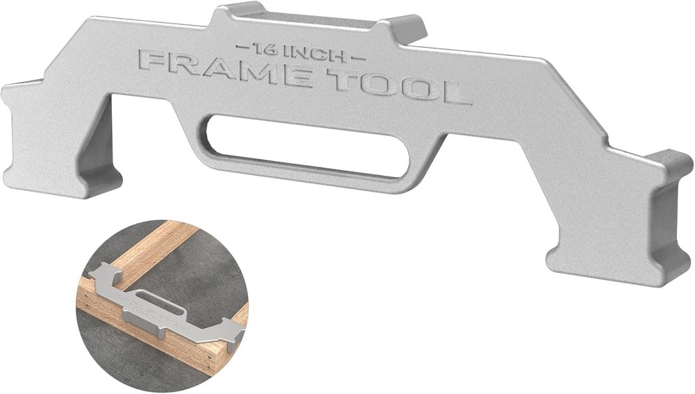 Precision Aluminum Framing Tool - 16-Inch Size for Accurate Wall Installations