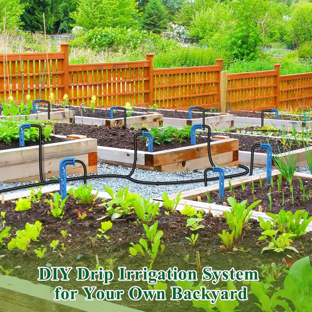Drip lrrigation Kit System, Solar Automatic DlY Watering Device Supported Plants