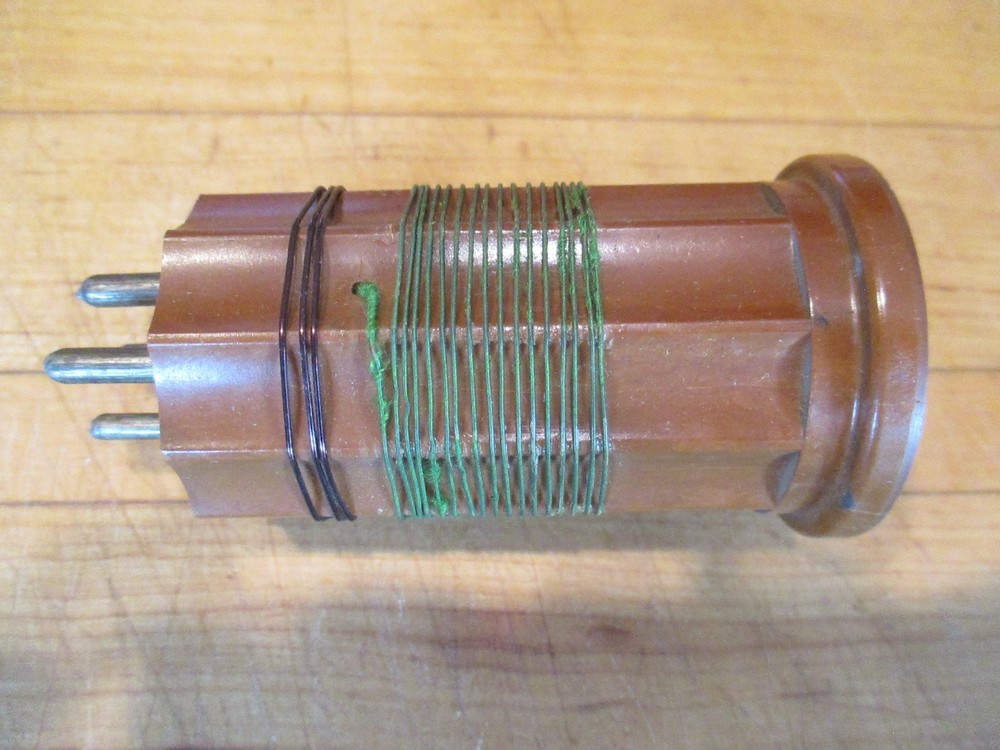 Hammarlund 1.5" plug-in coil shortwave