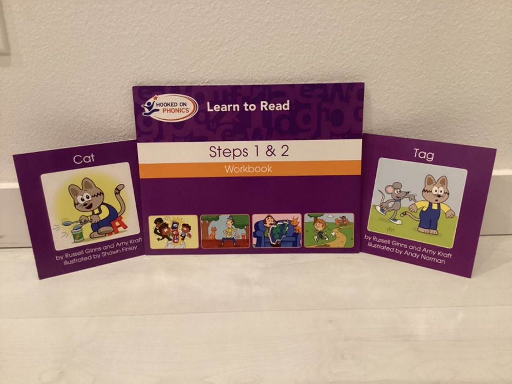 Hooked on Phonics learn to read lot