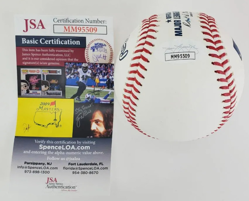 STEELE WALKER-San Francisco Giants Signed OML Baseball (JSA Basic COA)