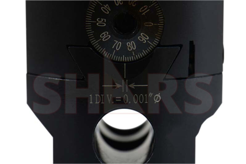SHARS 3" High Precision Boring Head 0-100 NEW P]