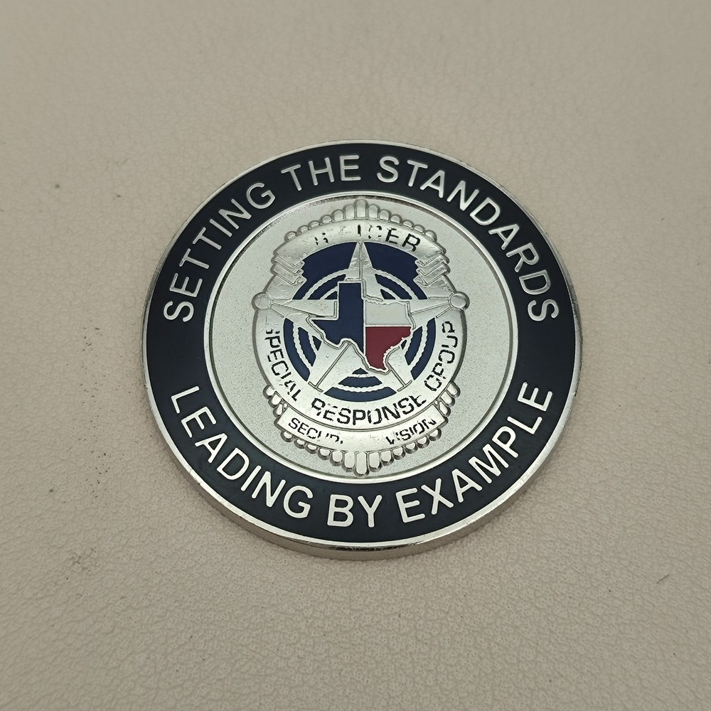 Setting the Standards Special Response Group Security Division Challenge Coin