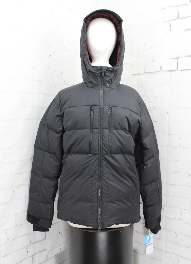 Volcom Lifted Down Puffer Snowboard Jacket, Womens Medium Black New