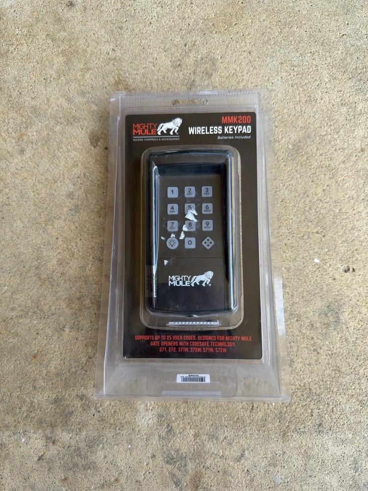 Mighty Mule Wireless Keypad MMK200