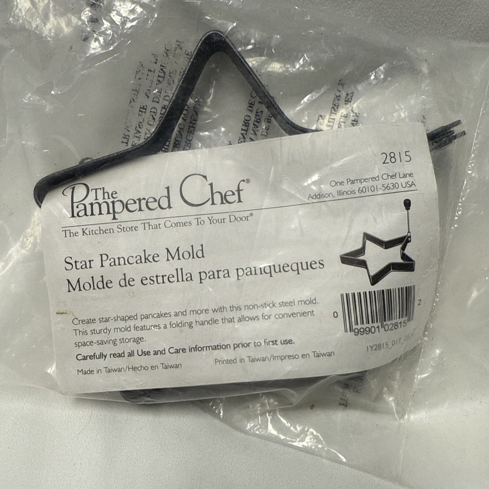 Pampered Chef Star Pancake mold 2815