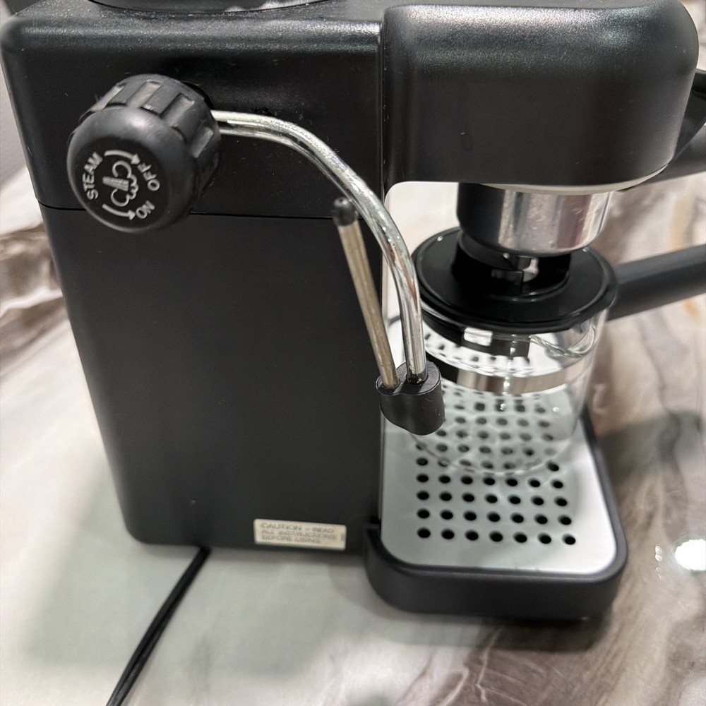 Vintage Krups 963 Espresso Mini 4-Cup Machine - COMPLETE Set, Tested & Works