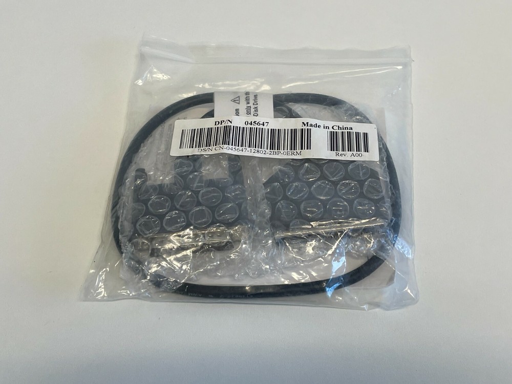 ZZ6: DELL Latitude Laptop External Floppy Disk Drive Cable Parallel 045647