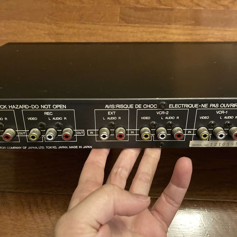 JVC JX-C7 Video Corrector not tested