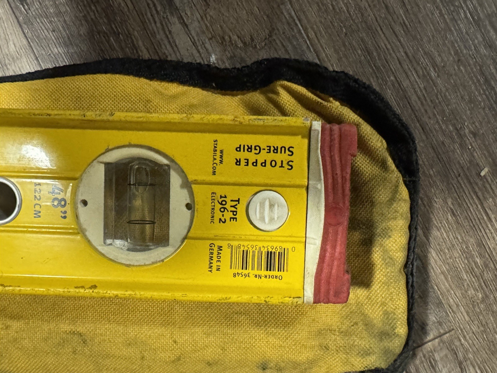 2 Stabila 36548 48-Inch Electronic Level With Cases