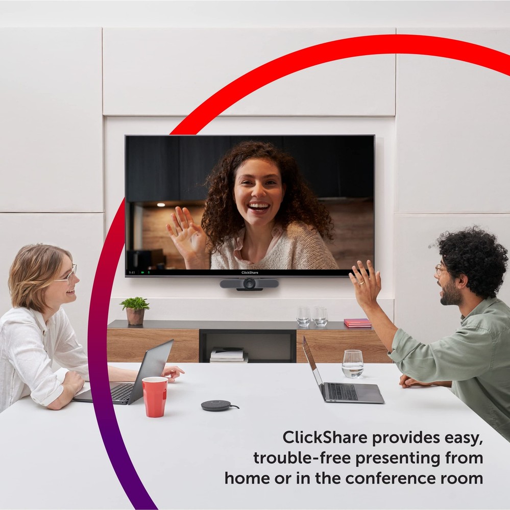 Barco ClickShare Tray and 2 ClickShare Buttons Value Pack Stylish Tray Clutter