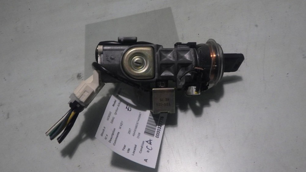 07 SUBARU TRIBECA Ignition W/Key