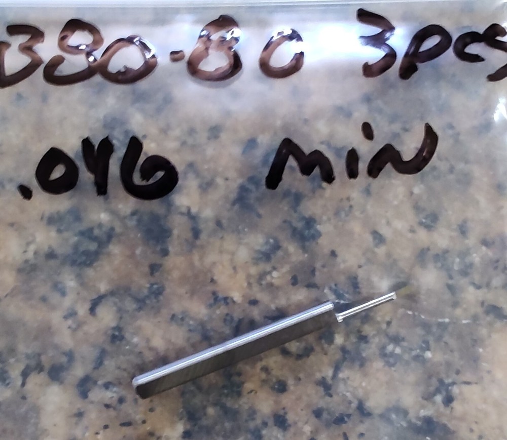 MICRO 100 MINI Carbide Boring Tool .05 MIN BB-050400S 3pcs