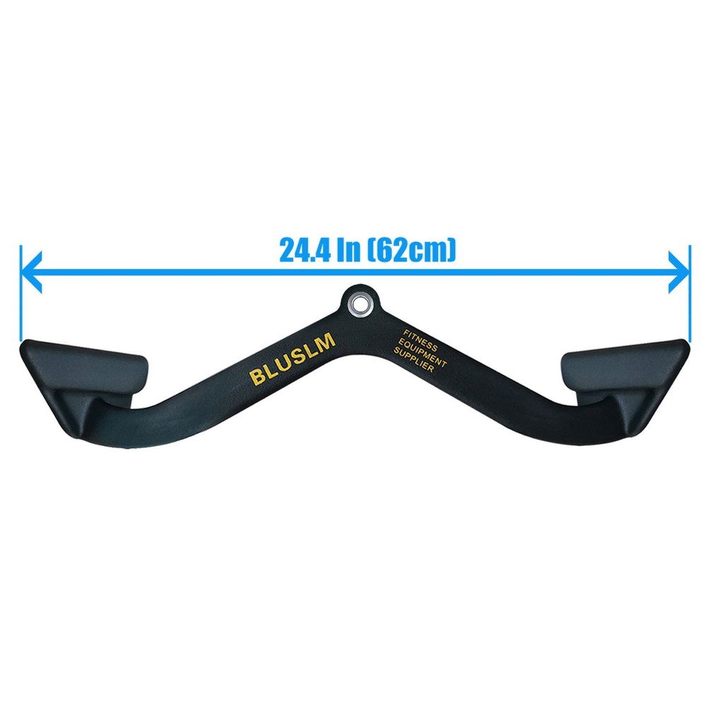 LAT Pull Down Bar for Cable Machine Pulldown T Bar V Bar Cable Attachments BL06