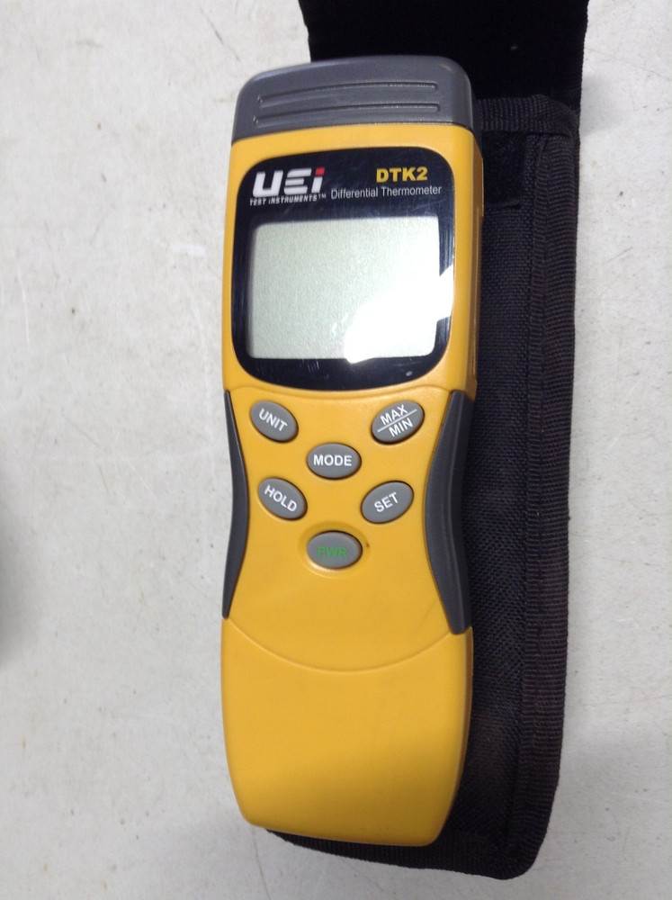 UEI DTK2 Dual Input Differential Thermometer Tested