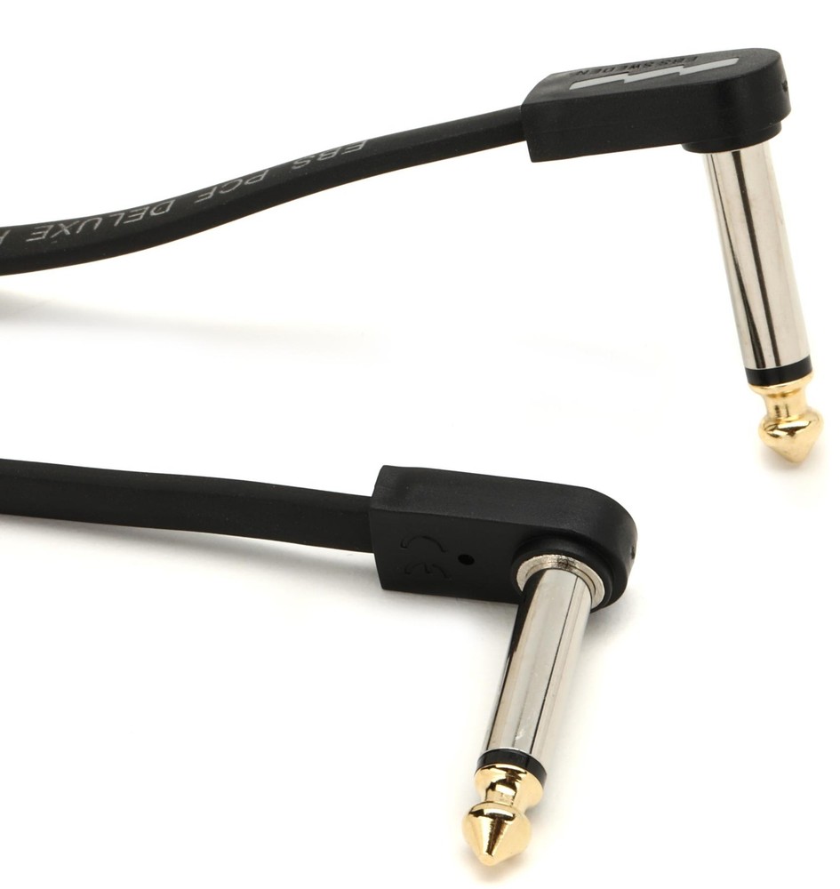 EBS Deluxe Flat Patch Cable - 11.02 inches (3-pack) Bundle