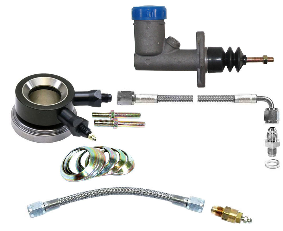HYDRAULIC THROWOUT BEARING-MASTER CYLINDER KIT W/BLEEDER LINE