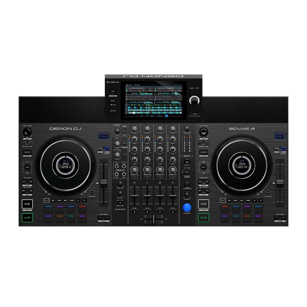 Denon DJ SC LIVE 4 4-Deck Standalone DJ Controller