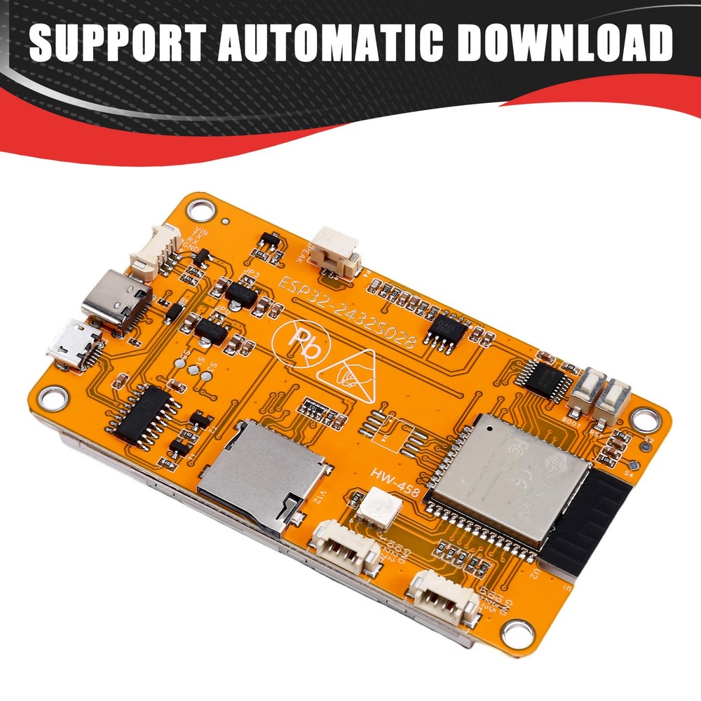 Development Board, WiFi, Bluetooth, 2.8, Display, TFT, To7782