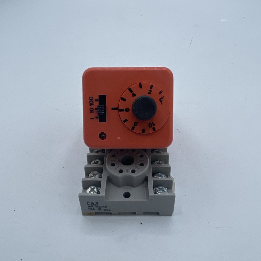 NEW EAGLE SIGNAL CONTROLS .5-10 MIN MULTI RANGE INTERVAL TIME DELAY 74Q2A601