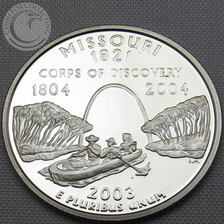2003-S BU MISSOURI STATE QUARTER - PROOF CAMEO GEM