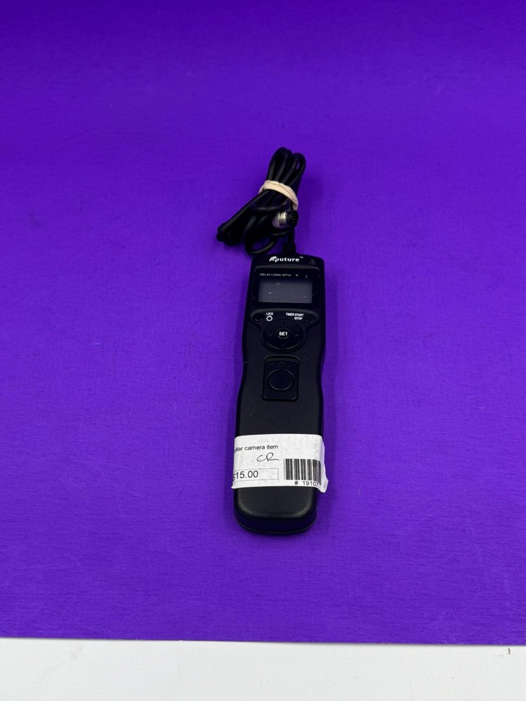Aputure TIMER Remote Cord  3.0v 20ma No: 9E056286