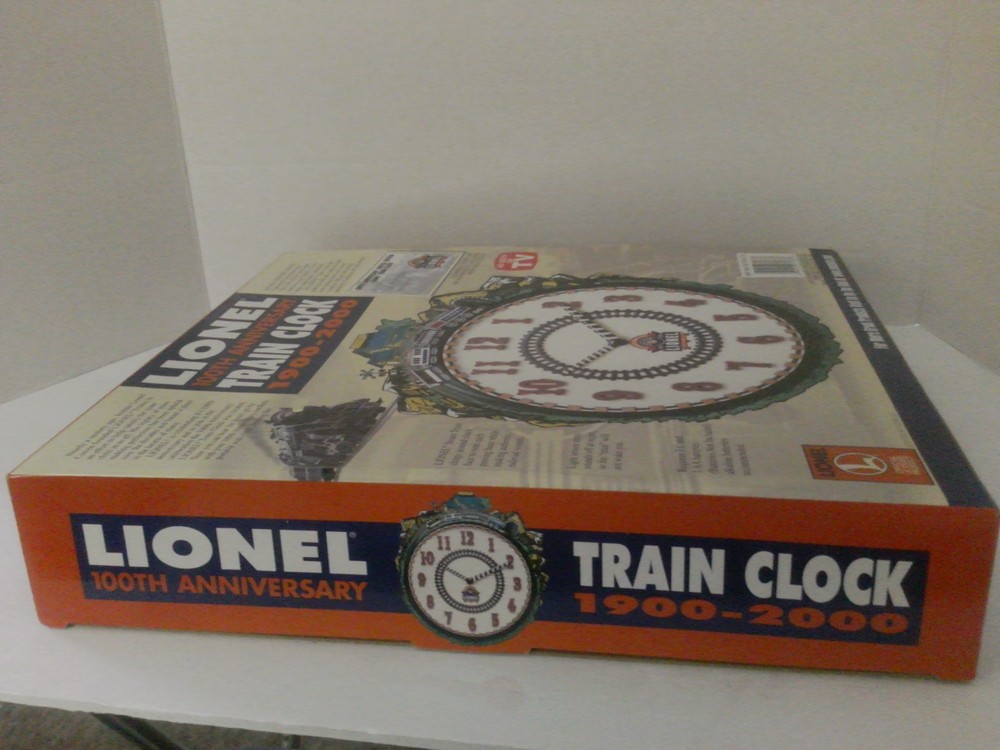 Lionel 100th Anniversary Animated Train Wall Clock