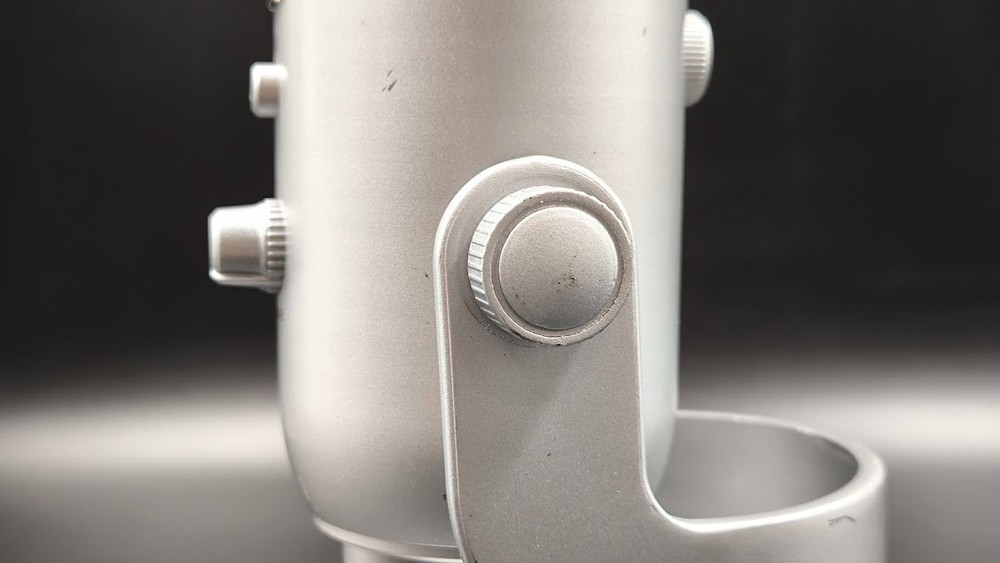 Blue Yeti Microphone Used Working Silver
