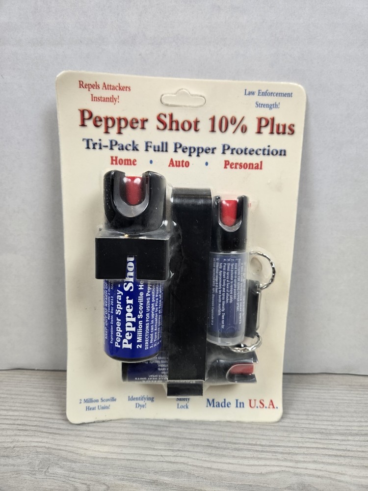 NEW Pepper Shot 10% Plus Tri Pack