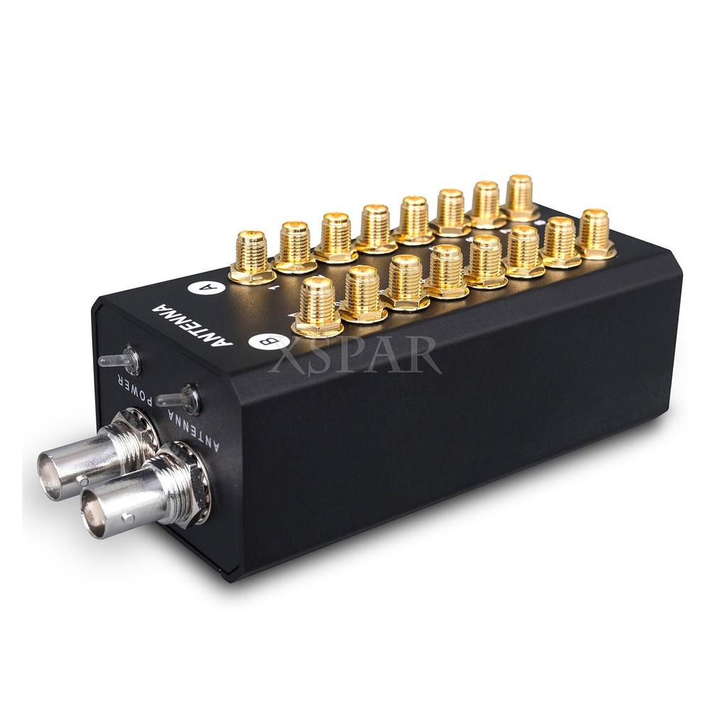 8 Channels Signal Amplifier Antenna Distribution System Audio RF Distributor