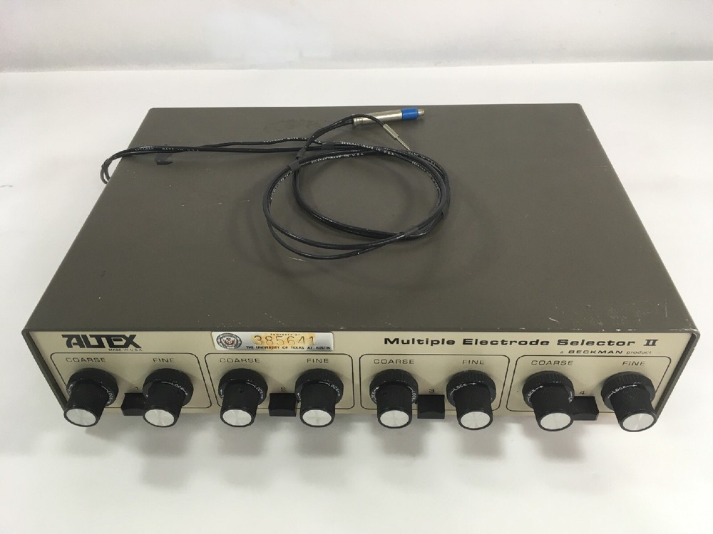 Altex Beckman Multiple Electrode Selector 2