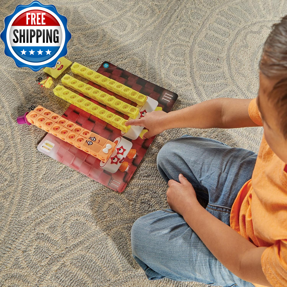 Heroes with Zeroes Mathlink Cubes Activity Set Preschool...