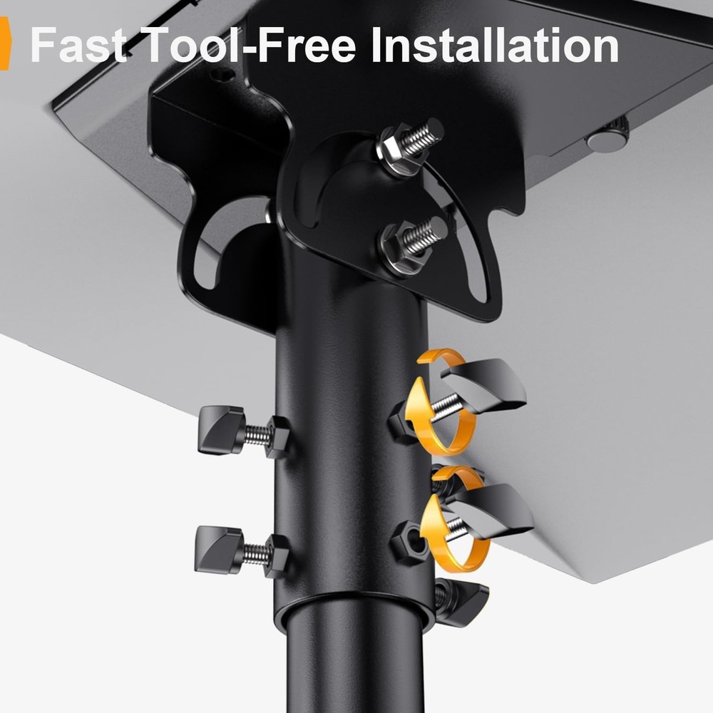 Starlink Gen 3 Pipe Adapter - Pole Mount Adjustable Adapter