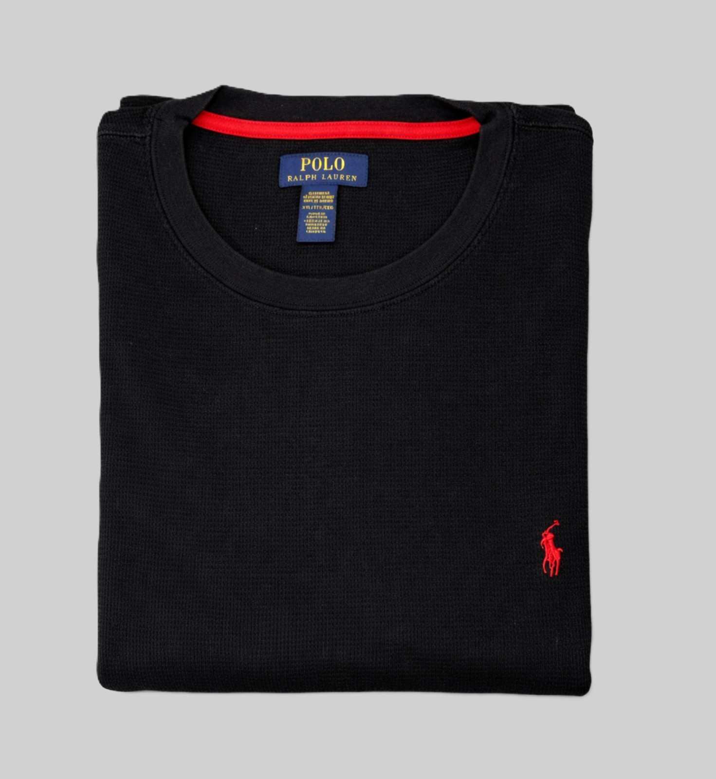 NWT - POLO RALPH LAUREN Mens Waffle Knit Thermal Long Sleeve Shirts : S - XXL