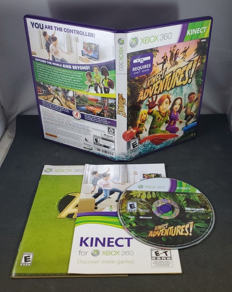 Xbox 360 Kinect Bundle: Sensor Bar, Kinectimals & Kinect Adventures, Tested #2