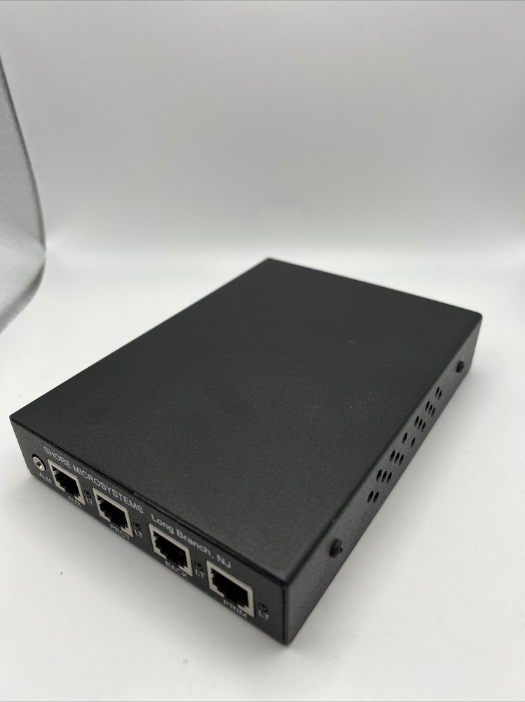 Shore Microsystems Ethernet Link Protector SM-2501CA No Power Cord or Accessorie