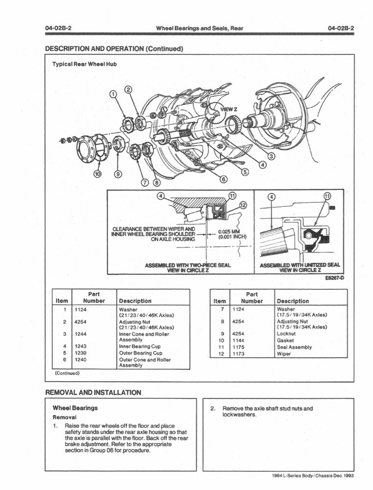 1994 Ford L-Series Heavy Duty Truck Shop Service Repair Manual