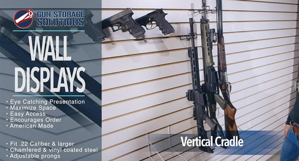 Vertical Gun Cradles - 10 Pack