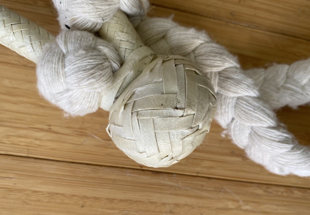 Nice RAWHIDE Braided BOSAL & Flat Braid REINS Set~New Cond~Nice FLEX~BITLESS