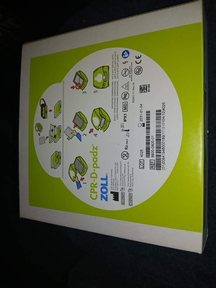 ZOLL Replacement Pads for AED Plus CPRD-Pad First Responder Kit