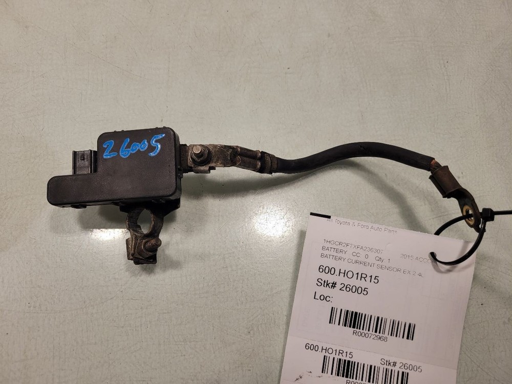 ACCORD    2015 Battery Wire With BATTERY CURRENT SENSOR,EX,2.4L