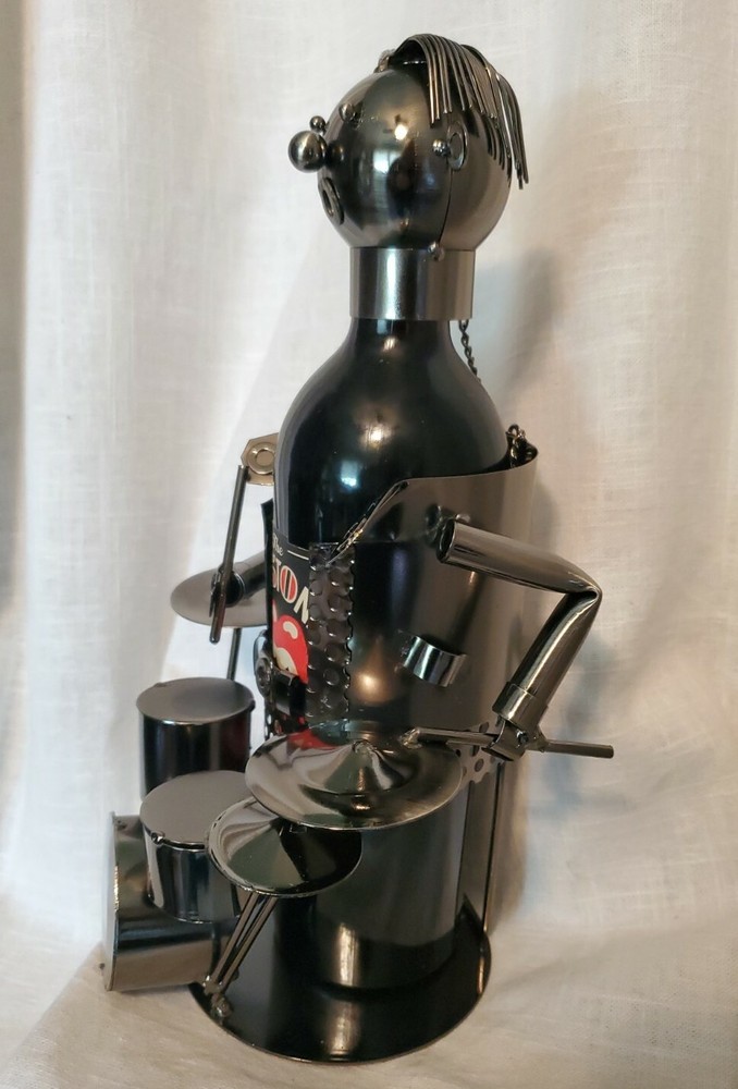 DRUMMER WINE BOTTLE HOLDER